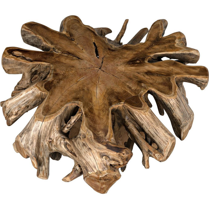 Noir Teak Root Coffee Table, "