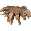 Noir Teak Root Coffee Table, "