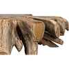 Noir Teak Root Coffee Table, "