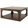 CFC Gimso Reclaimed Alder Wood Square Coffee Table, 40" Sq.