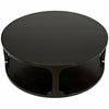 CFC Gimso Reclaimed Alder Wood Round Coffee Table, 48" Dia.