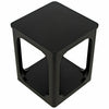 CFC Gimso Reclaimed Alder Wood Square Side Table, 22" Sq.