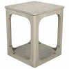 CFC Gimso Reclaimed Alder Wood Square Side Table, 22" Sq.