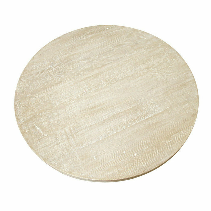 CFC Boulder Reclaimed Lumber Round Breakfast/Bistro Table, 38" Dia.