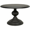 CFC Adaliz Reclaimed Douglas Fir Carved Round Dining Table, 48" Dia.