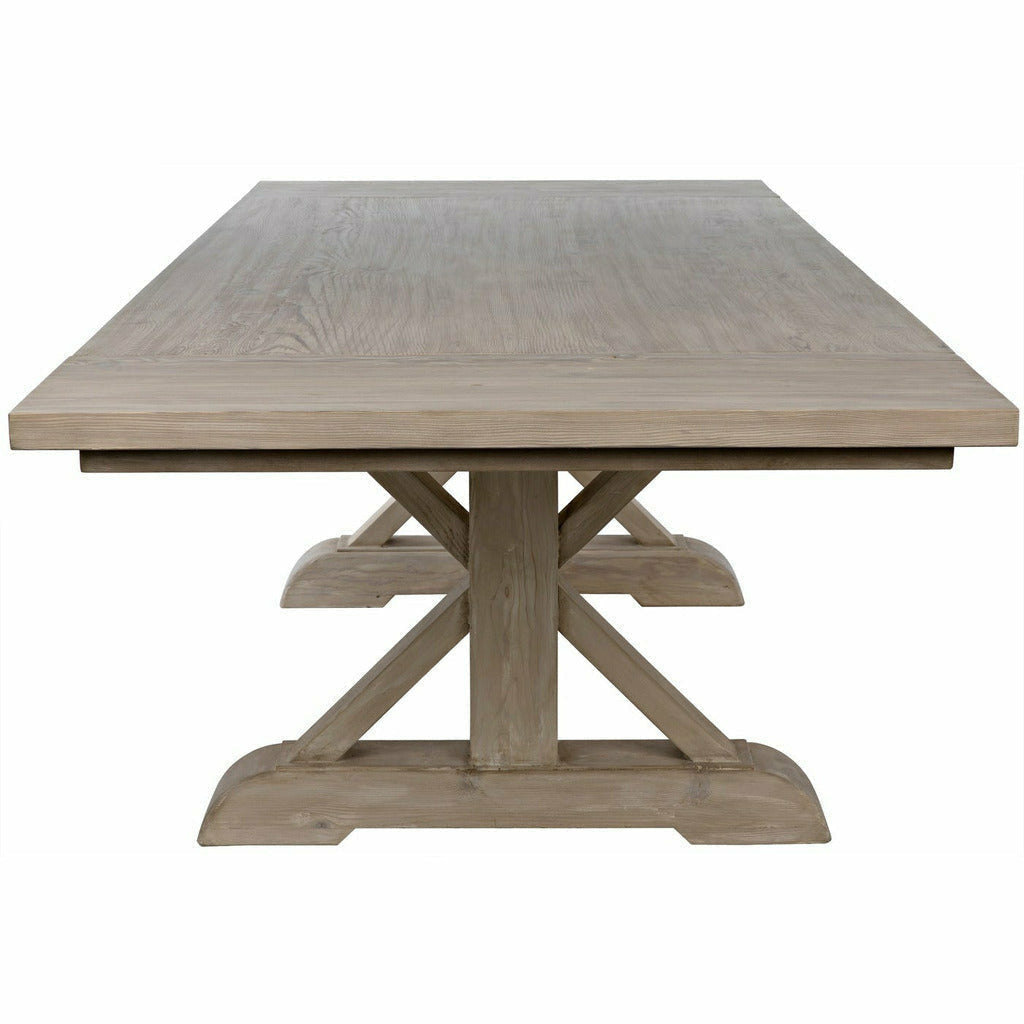 CFC Rosario Reclaimed Lumber Extension Dining Table, 7', 8', 9' or 10'