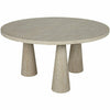 CFC David Reclaimed Lumber Round Dining Table, 60" Dia.