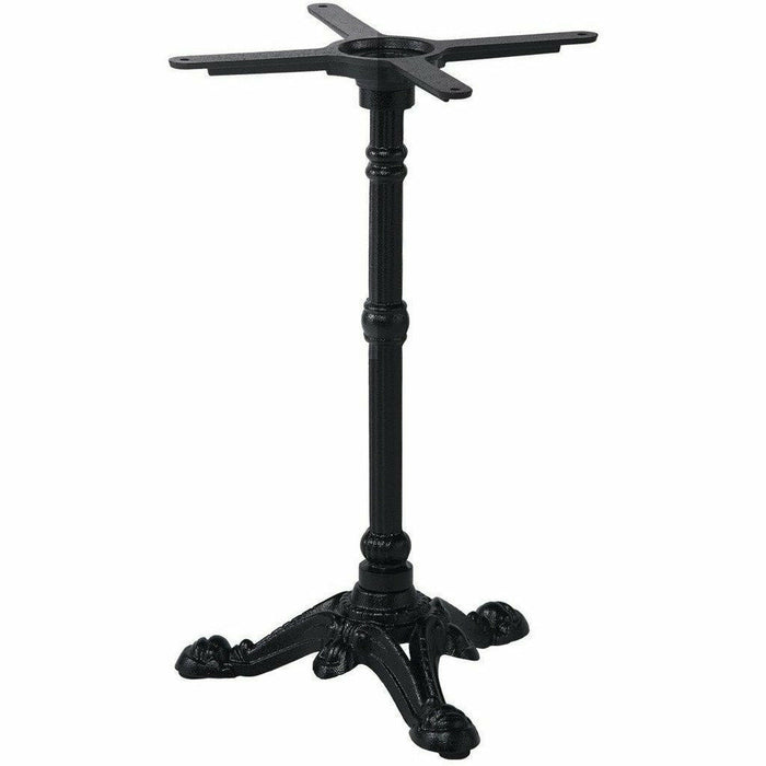 Sika Design Teak 3-Prong Cast Iron Bistro Table Base (Only), Outdoor-Bistro & Cafe Tables-Sika Design-Heaven's Gate Home, LLC