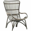 Sika-Design Originals Monet High Back Lounge Chair and/or Stool, Indoor-Lounge Chairs-Sika Design-Chair (only, no cushion)-Taupe-Heaven's Gate Home, LLC