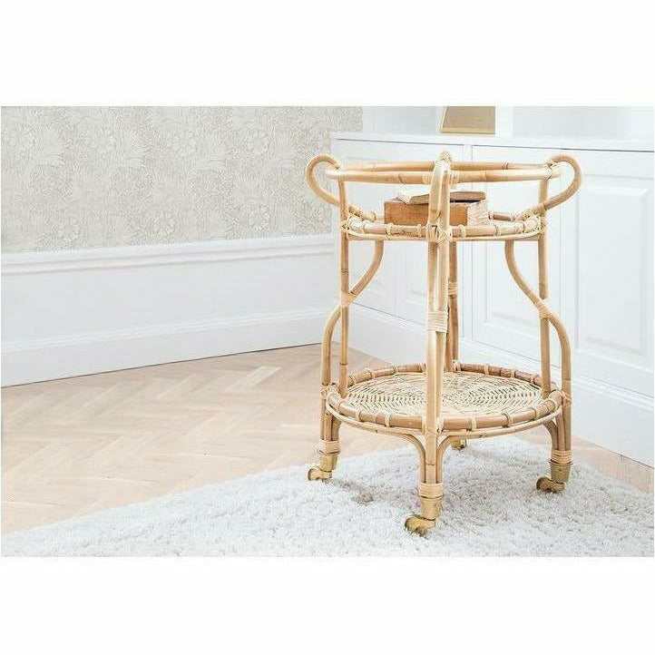 Sika-Design Icons Fratellino Trolley, Natural, Indoor-Bar Carts-Sika Design-Natural-Heaven's Gate Home, LLC