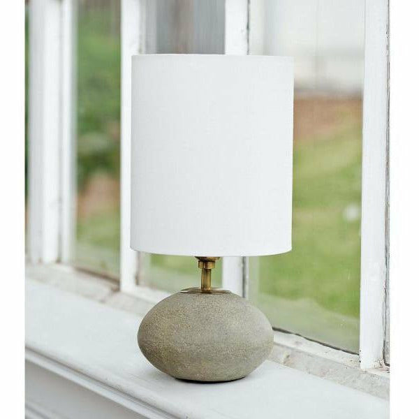 Regina Andrew Concrete Mini Orb Lamp-Table Lamps-Regina Andrew-Heaven's Gate Home