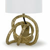 Regina Andrew Mini Knot Lamp, Soft Gold