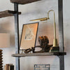 Regina Andrew Raven Task Lamp, Natural Brass-Table Lamps-Regina Andrew-Heaven's Gate Home