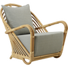 Sika-Design Icons Charlottenborg Chair w/ Cushion, Indoor-Lounge Chairs-Sika Design-Natural-Sunbrella Sailcloth Seagull Seat and Back Cushion-Heaven's Gate Home, LLC