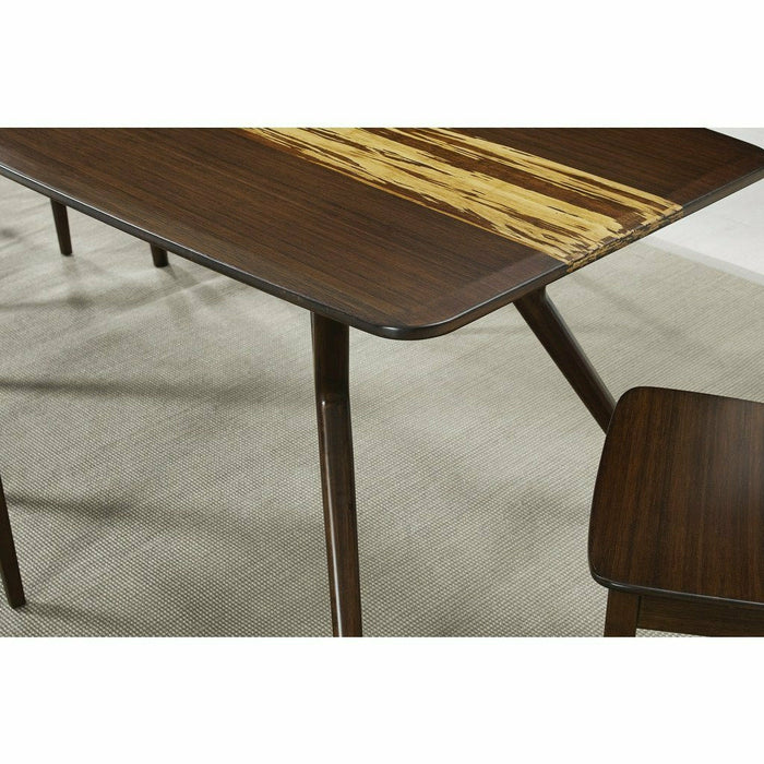 Greenington Azara Solid Bamboo Dining Table with Exotic Tiger
