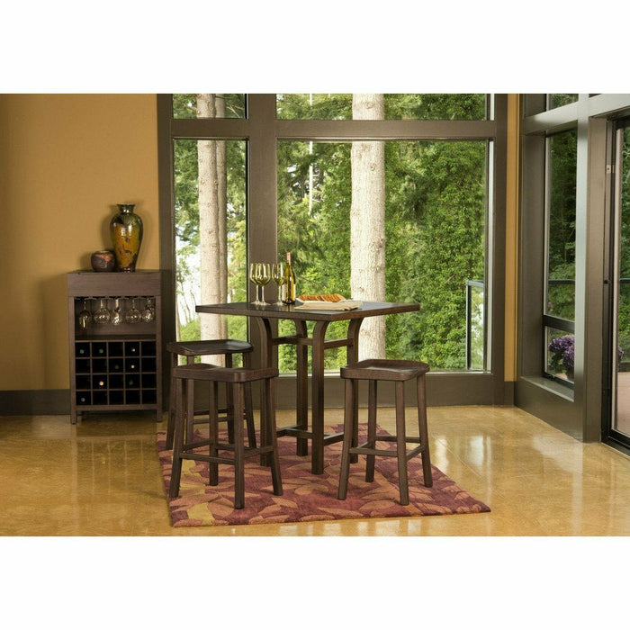 Greenington Tulip Solid Bamboo Counter Height Stool (Set of 2)