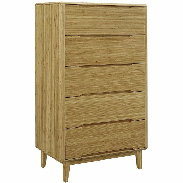 Greenington Currant Solid Bamboo Five Drawer Chest