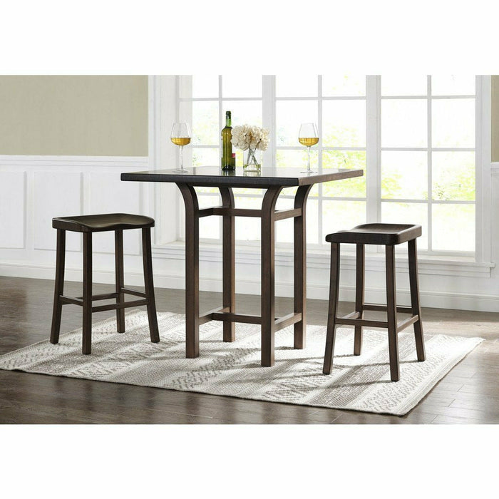 Greenington Tulip Solid Bamboo Counter Height Stool (Set of 2)