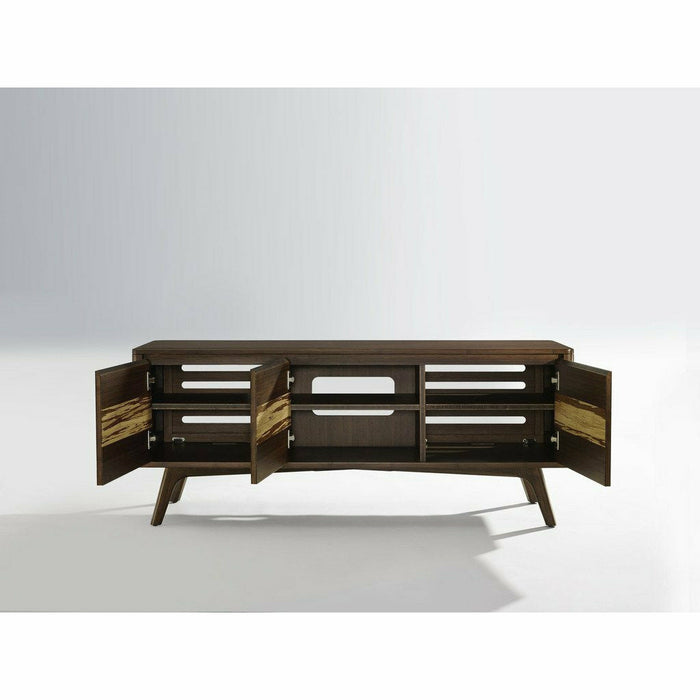 Greenington Azara Solid Bamboo Media Cabinet, Exotic Tiger