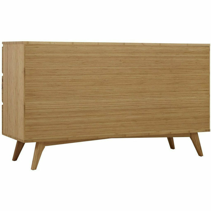 Greenington Azara Solid Bamboo Six Drawer Double Dresser, Tiger Accent