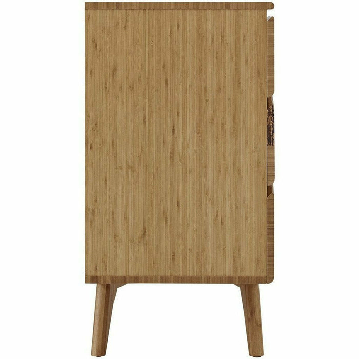 Greenington Azara Solid Bamboo Six Drawer Double Dresser, Tiger Accent