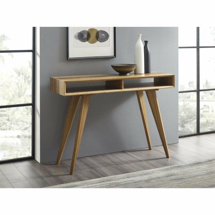 Greenington Azara Solid Bamboo Console Table, Caramelized/Exotic
