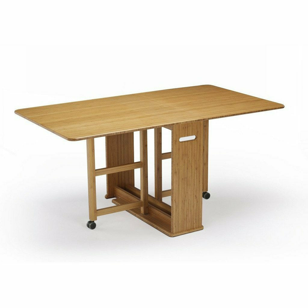 Greenington Linden Solid Bamboo Gateleg Table, Caramelized