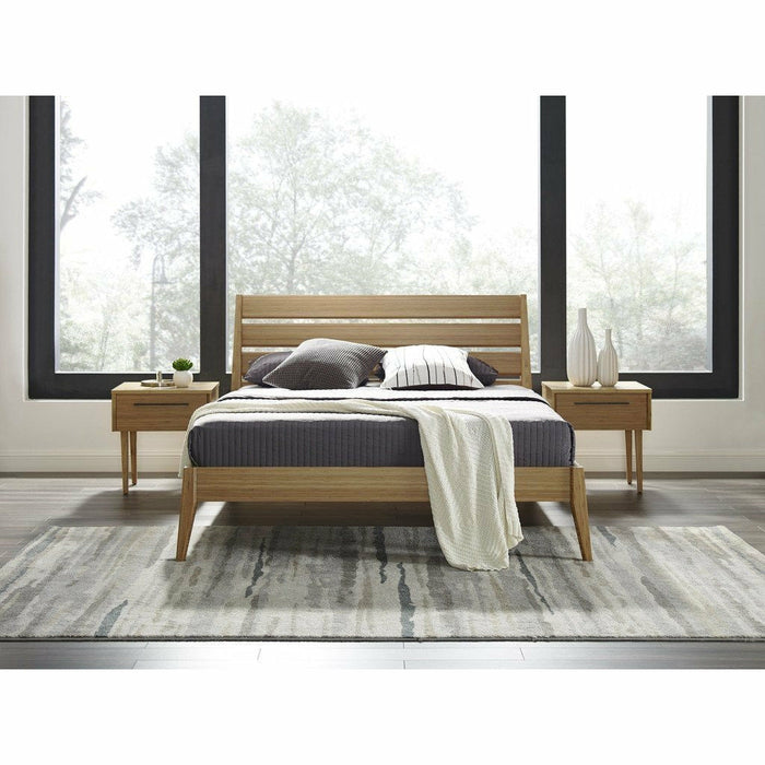 Greenington Sienna Solid Bamboo Platform Bed, Caramelized