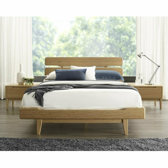 Greenington Currant Solid Bamboo Platform Bed, Caramelized