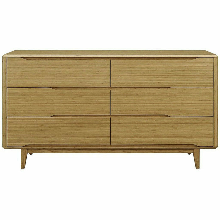 Greenington Currant Solid Bamboo Six Drawer Double Dresser