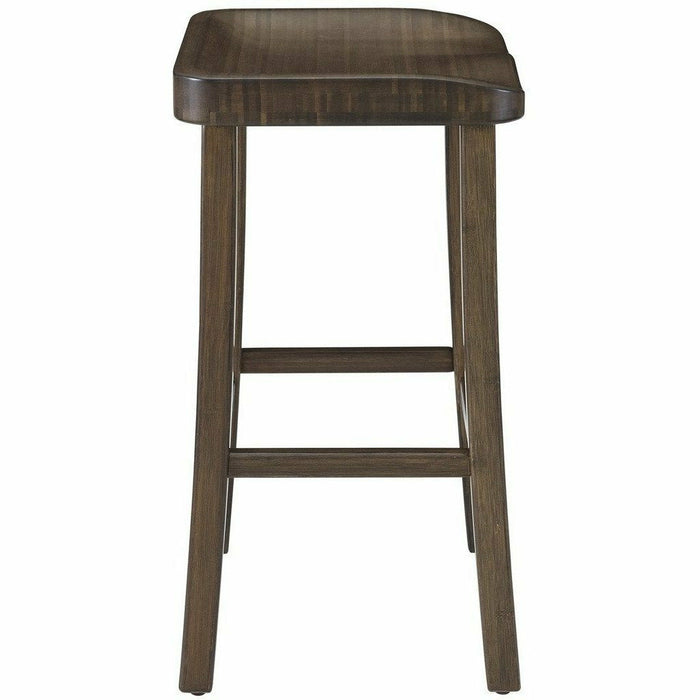 Greenington Tulip Solid Bamboo Bar Height Stool (Set of 2)