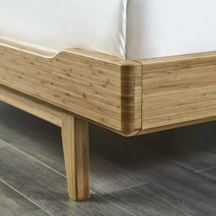 Greenington Currant Solid Bamboo Platform Bed, Caramelized