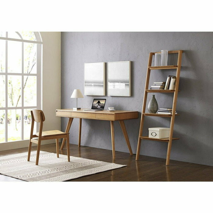 Greenington Currant Solid Bamboo Leaning Bookshelf
