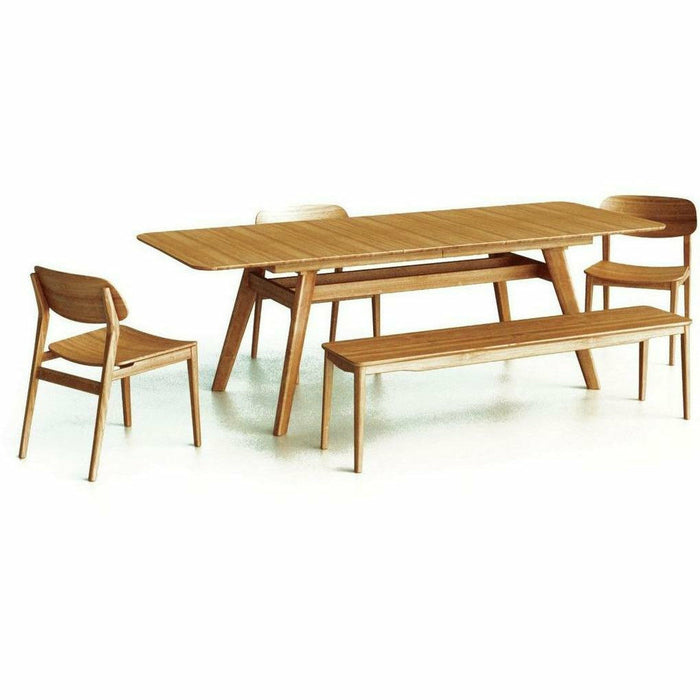 Greenington Currant Solid Bamboo Extension Dining Table
