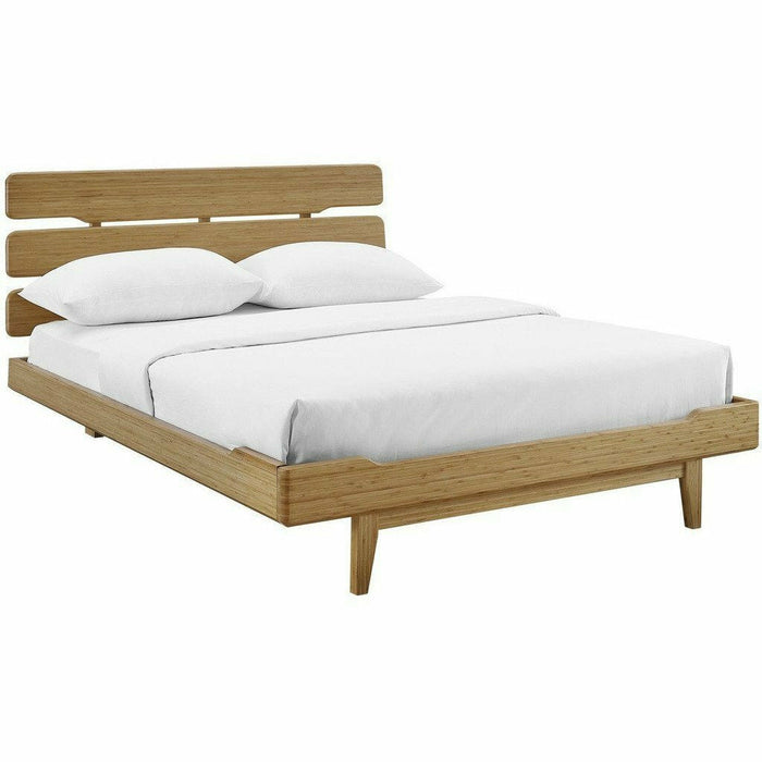 Greenington Currant Solid Bamboo Platform Bed, Caramelized