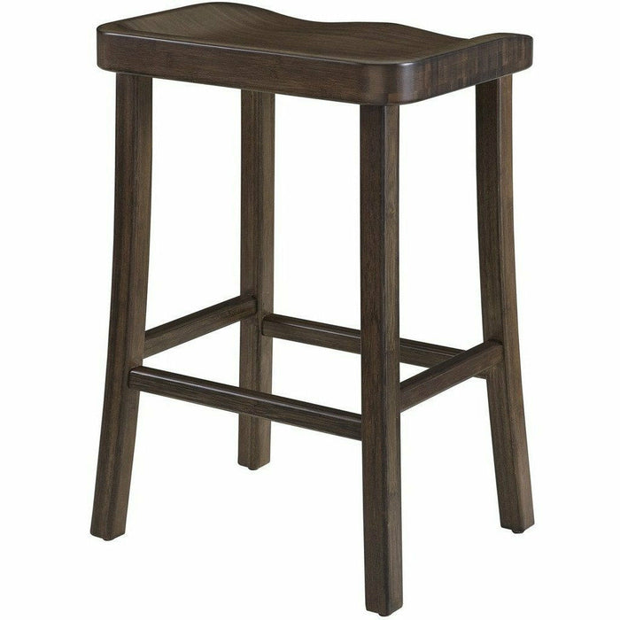 Greenington Tulip Solid Bamboo Bar Height Stool (Set of 2)