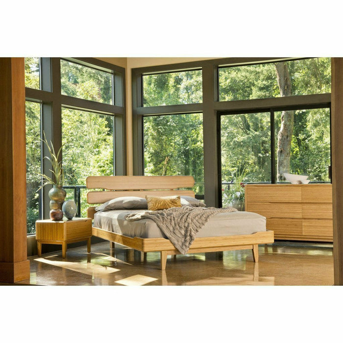 Greenington Currant Solid Bamboo Platform Bed, Caramelized