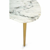 Regina Andrew Jagger Marble Cocktail Table, White