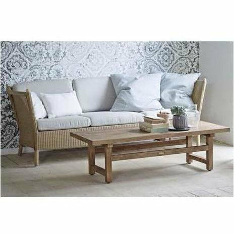 Sika-Design Teak Alfred Recycled Wood Coffee Table, Natural, Indoor-Coffee/Cocktail Tables-Sika Design-Heaven's Gate Home, LLC