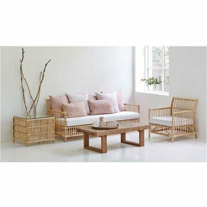 Sika-Design Teak Alexander Recycled Wood Coffee Table, Natural, Indoor-Coffee/Cocktail Tables-Sika Design-Heaven's Gate Home, LLC