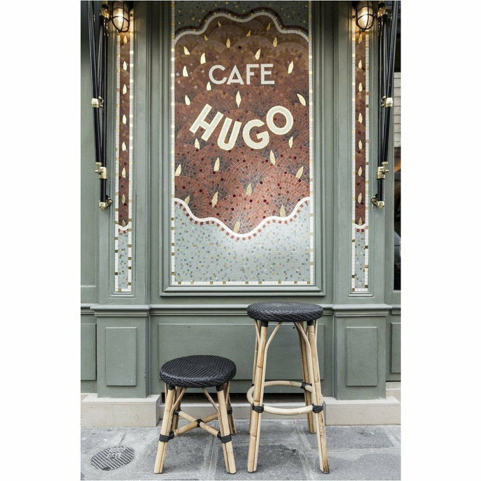 Sika-Design Affaire Simon Rattan Dining Stool, Stackable, Indoor/Covered Outdoor-Stools-Sika Design-Heaven's Gate Home, LLC