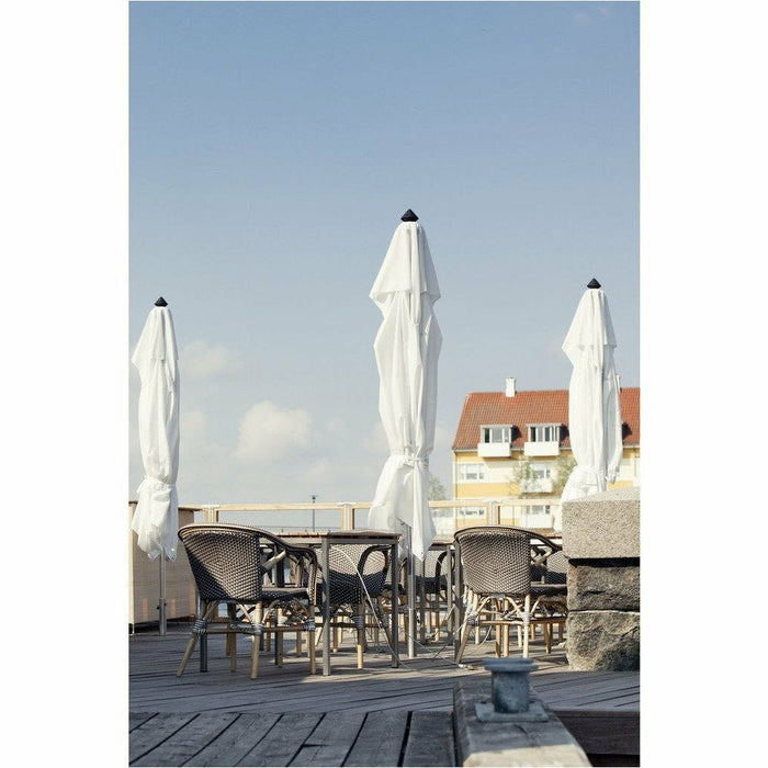 Sika-Design Affaire Madeleine Bistro Arm Chair, Stackable, Indoor/Covered Outdoor-Dining Chairs-Sika Design-Heaven's Gate Home, LLC