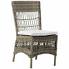 Sika-Design Georgia Garden Marie Dining Side Chair w/ Cushion, Outdoor-Dining Chairs-Sika Design-Antique-Polyester Snow White Cushion-Heaven's Gate Home, LLC