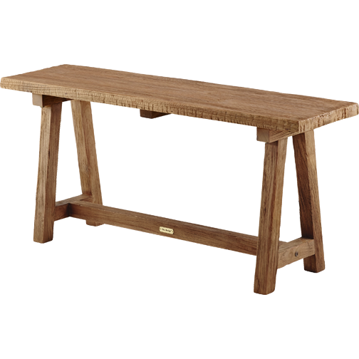 Sika-Design Teak Lucas Reclaimed Wood Bench, Small, Indoor-Benches-Sika Design-Heaven's Gate Home, LLC