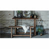 Sika-Design Teak Lucas Reclaimed Wood Bench, Small, Indoor-Benches-Sika Design-Heaven's Gate Home, LLC