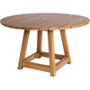 Sika-Design Teak George Round Dining Table, Outdoor-Dining Tables-Sika Design-Small-Heaven's Gate Home, LLC