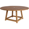 Sika-Design Teak George Round Dining Table, Outdoor-Dining Tables-Sika Design-Large-Heaven's Gate Home, LLC