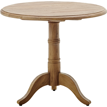 Sika-Design Teak Michel Café Table, Indoor-Dining Tables-Sika Design-Heaven's Gate Home, LLC