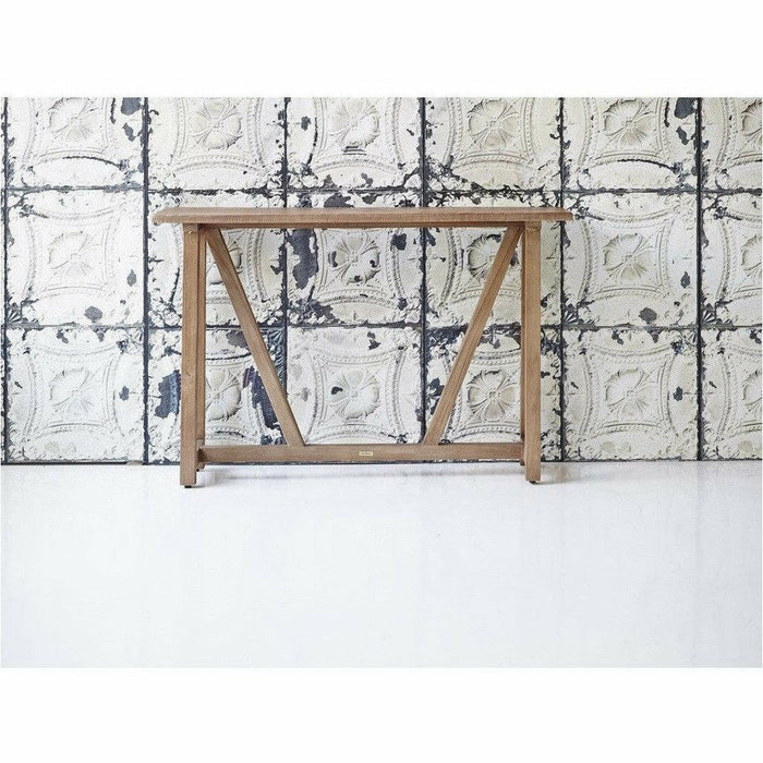 Sika-Design Teak Lucas Recycled Wood Console Table, Natural, Indoor-Console Tables-Sika Design-Heaven's Gate Home, LLC