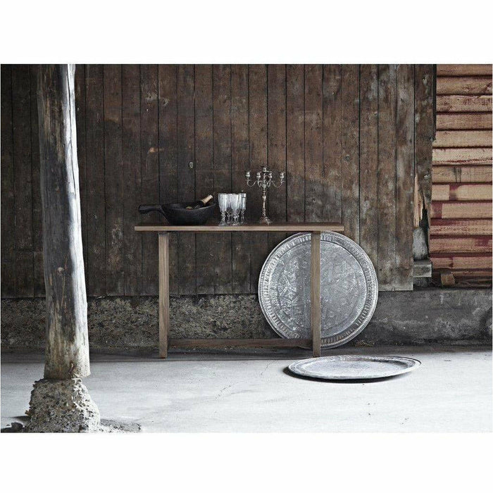 Sika-Design Teak Lucas Recycled Wood Console Table, Natural, Indoor-Console Tables-Sika Design-Heaven's Gate Home, LLC